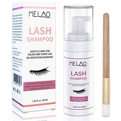 Eyelash Foaming Cleanser Shampoo for Extensions